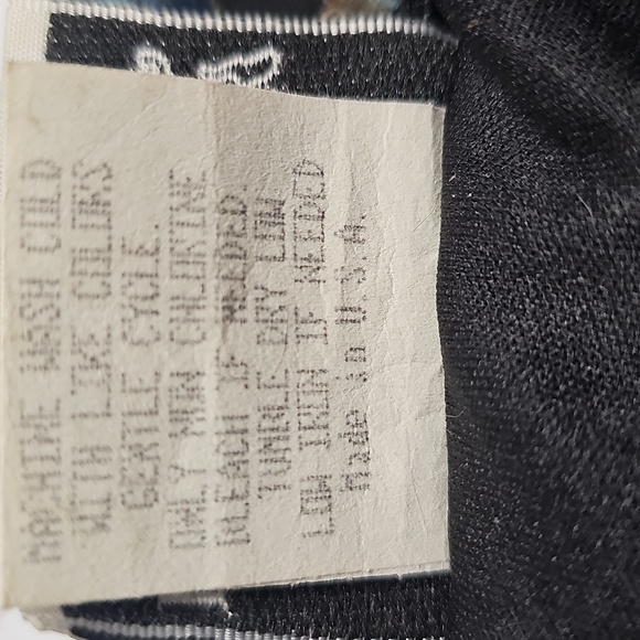 Fashion Bug Blue and Black Midi Pencil Skirt - Picture 8 of 8